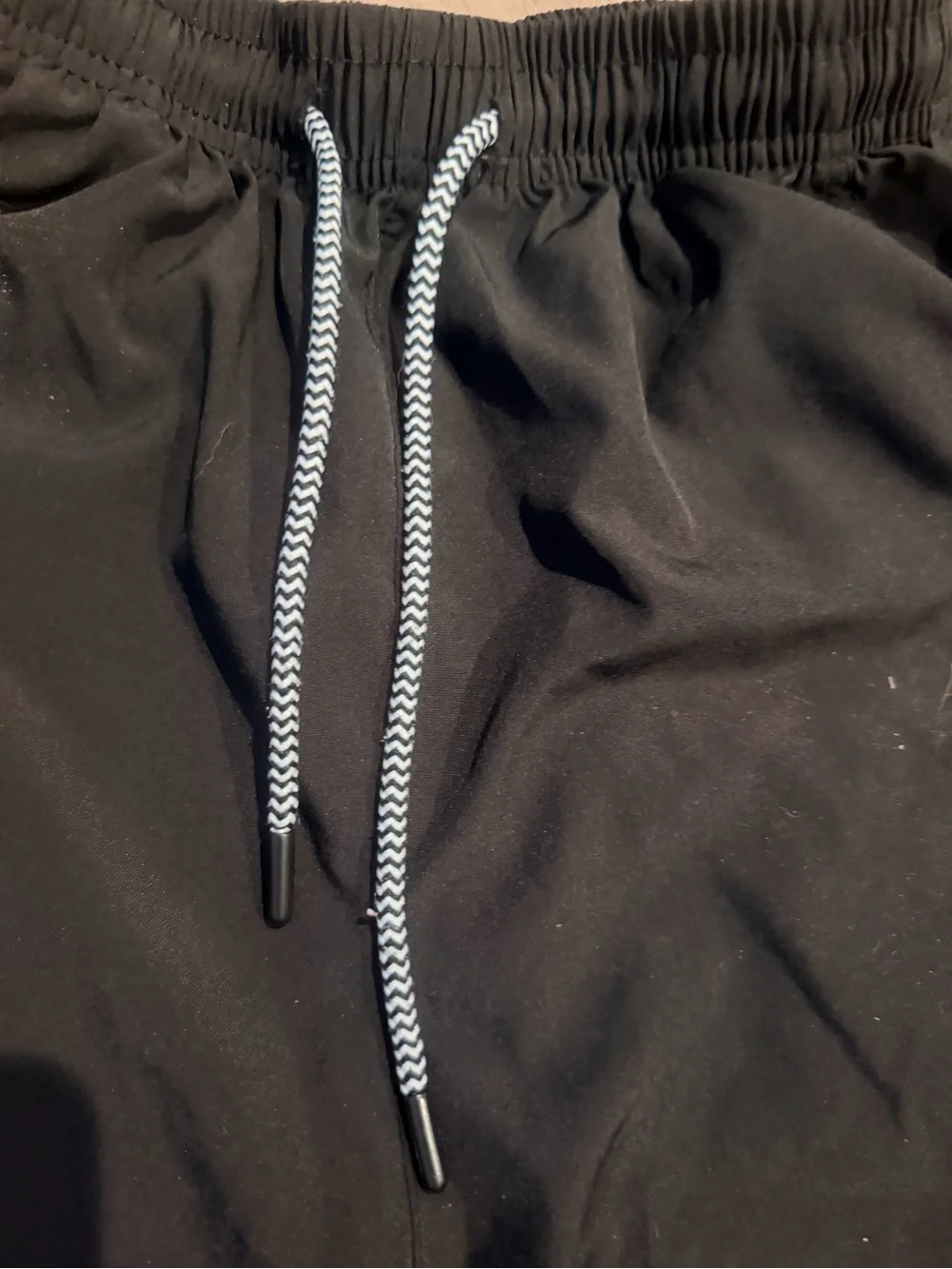 Men's Black Performance Athletic Shorts